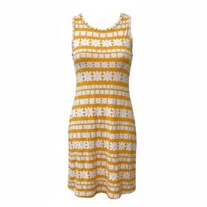 Loft Outlet yellow floral swing dress, MP